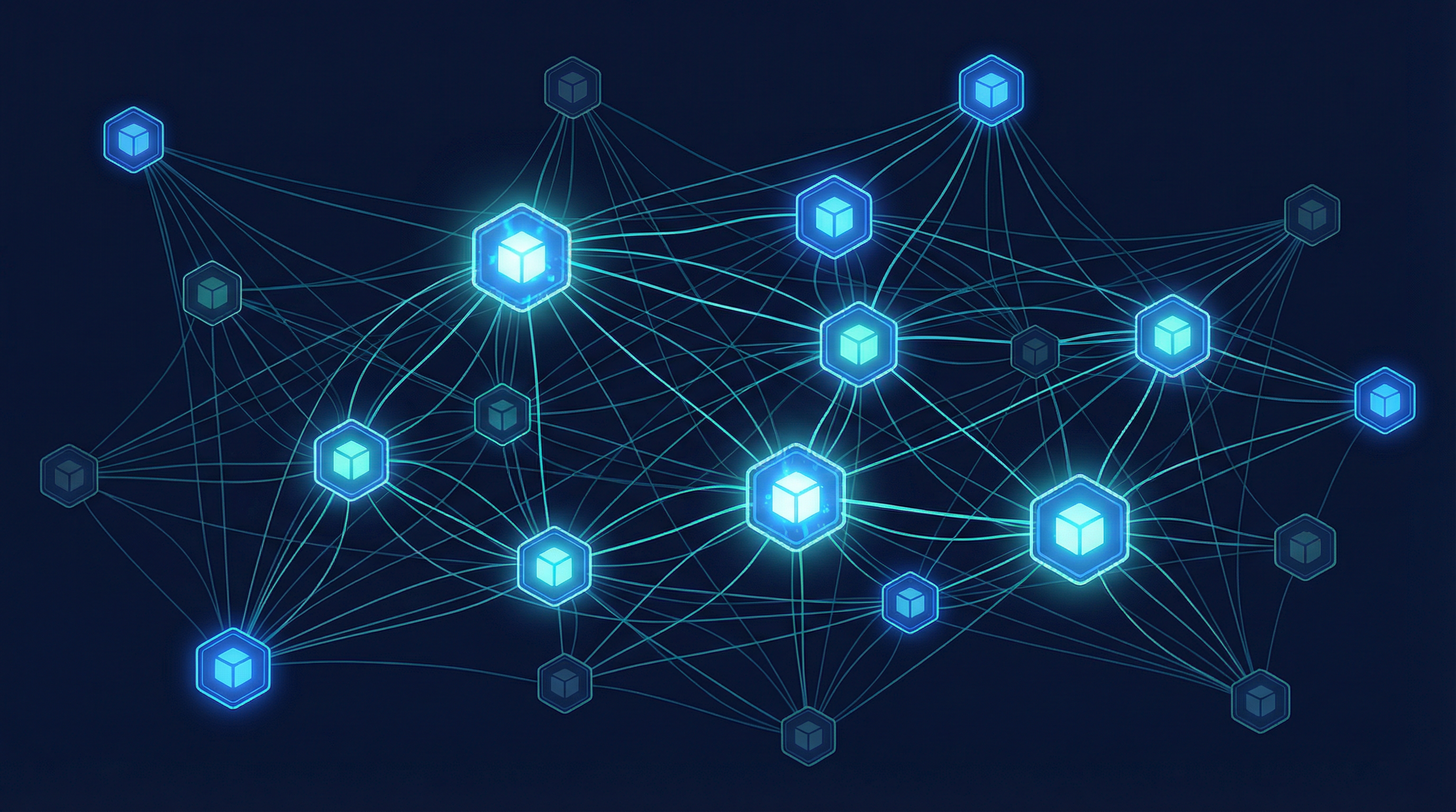 Cluster de containers interconectados formando uma malha em Kubernetes
